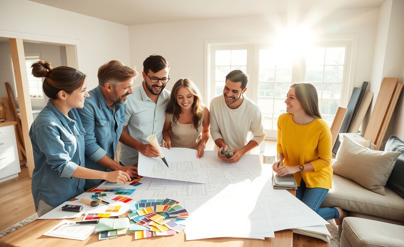 Planejamento de reforma residencial