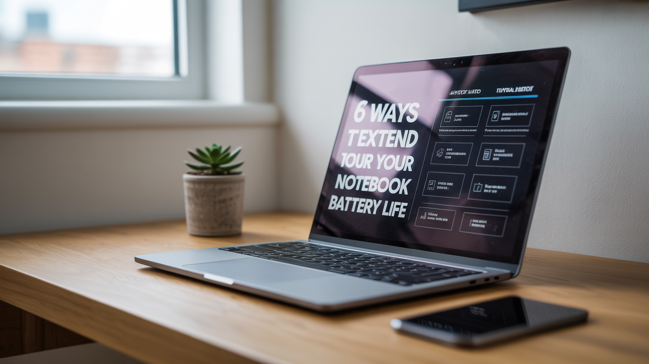 6 formas de como aumentar a vida útil da bateria do notebook