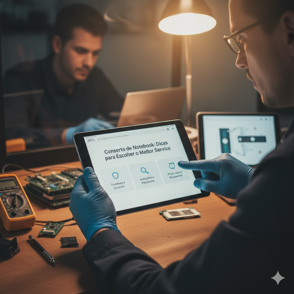 Conserto de Notebook Dicas para Escolher o Melhor Serviço.